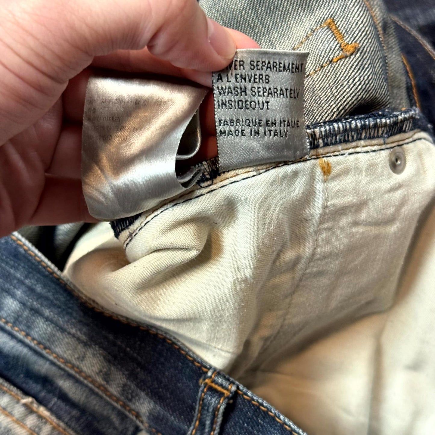 Dior Homme Light Wash Denim