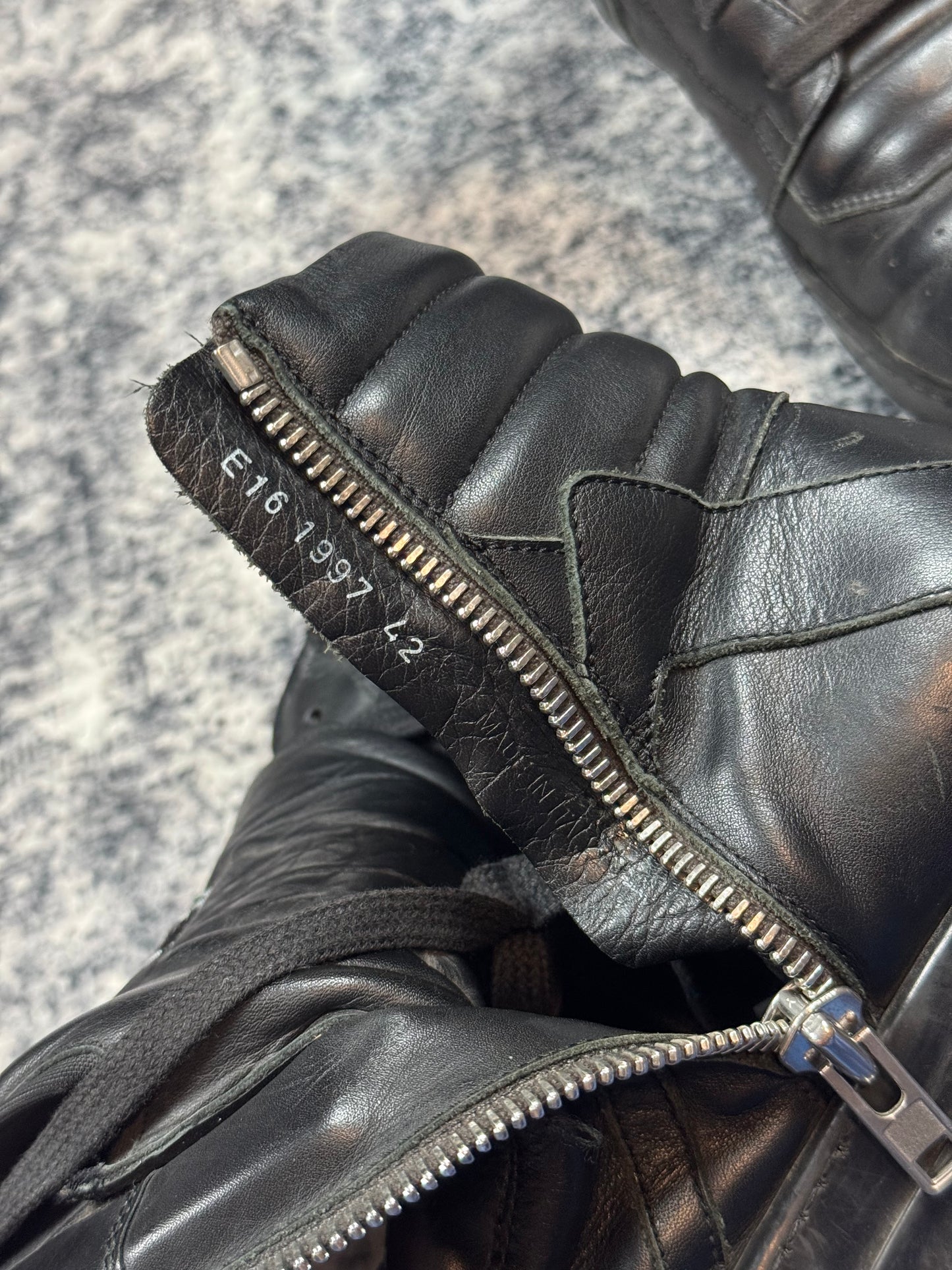 Rick Owens Black Geobaskets