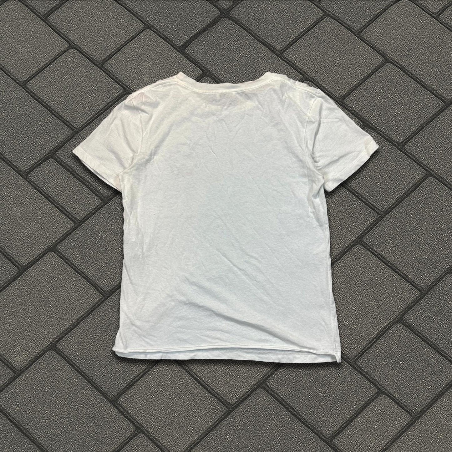 2017 Saint Laurent Paris White “No Smoking” Tee