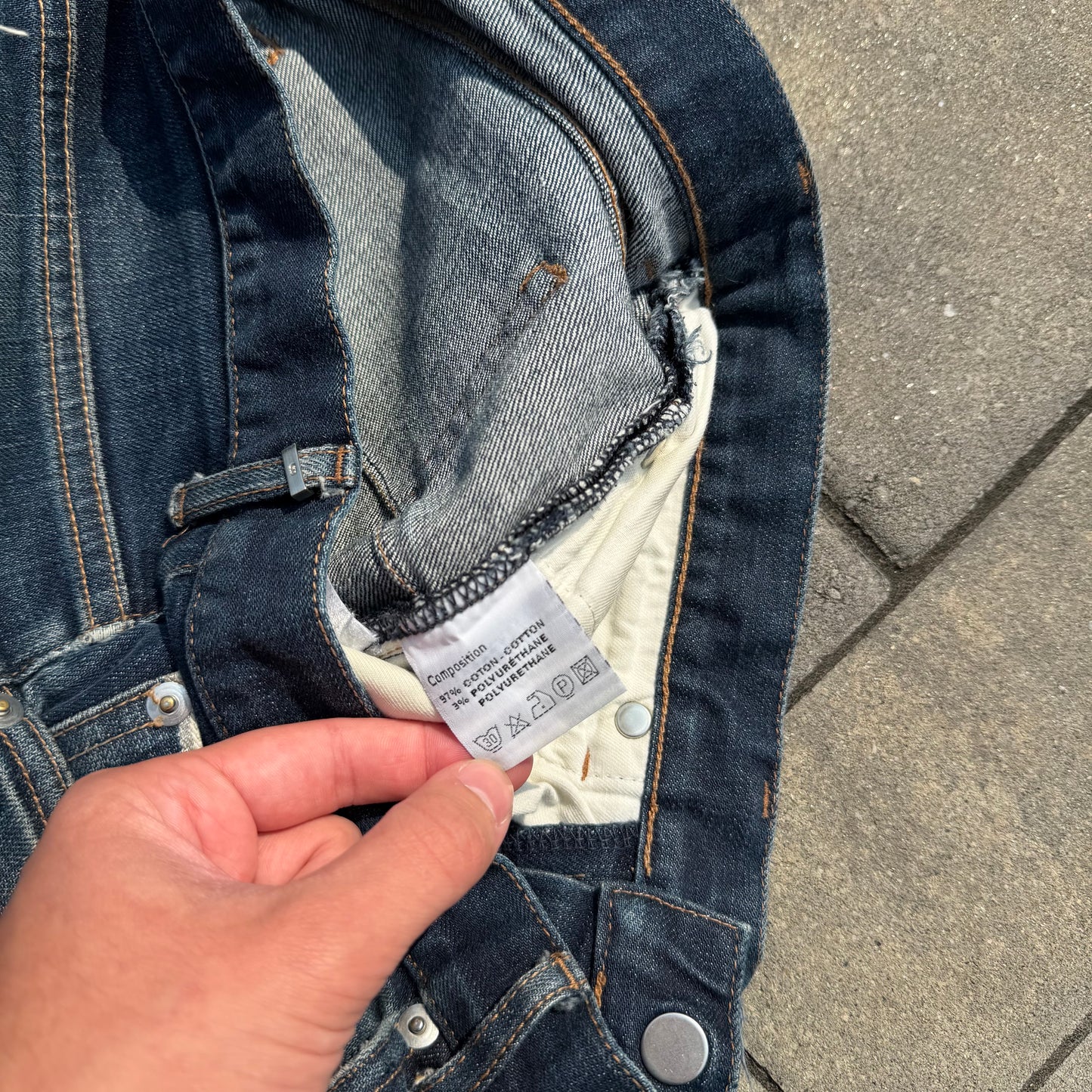 Dior Homme Blue Jake Denim