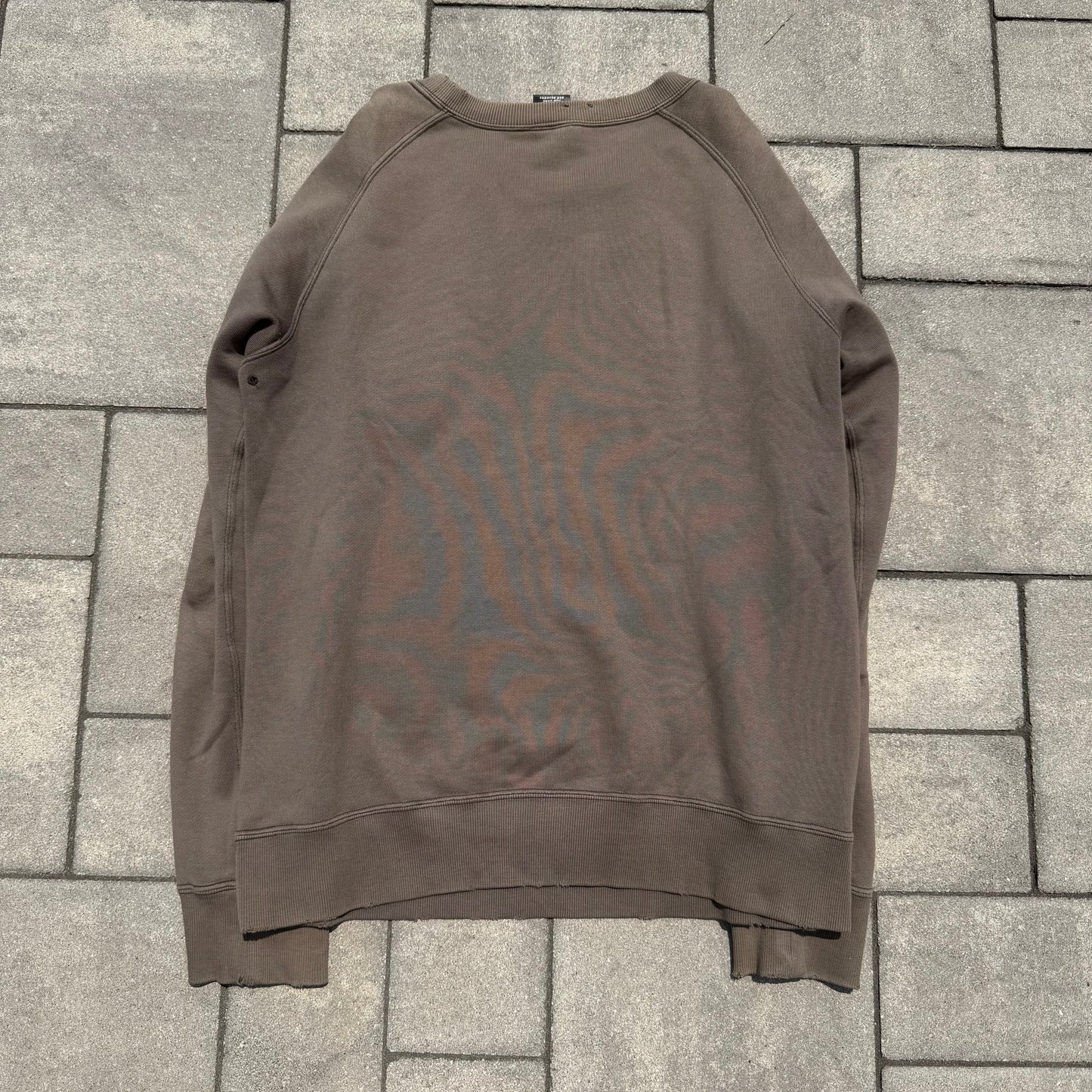 SS04 Number Nine Brown Skull Crewneck