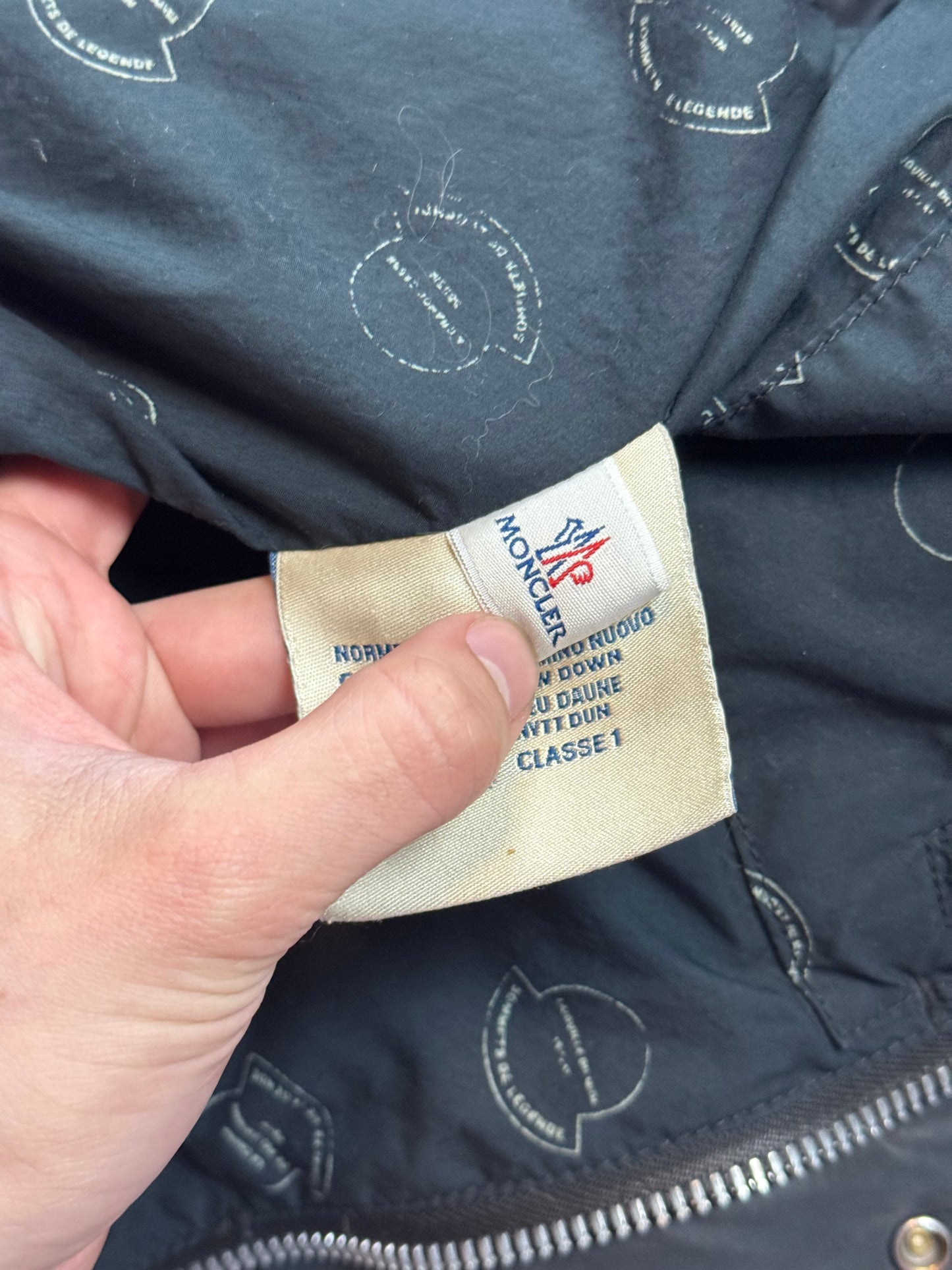 FW10 Visvim x Moncler Navy Borosiri Jacket