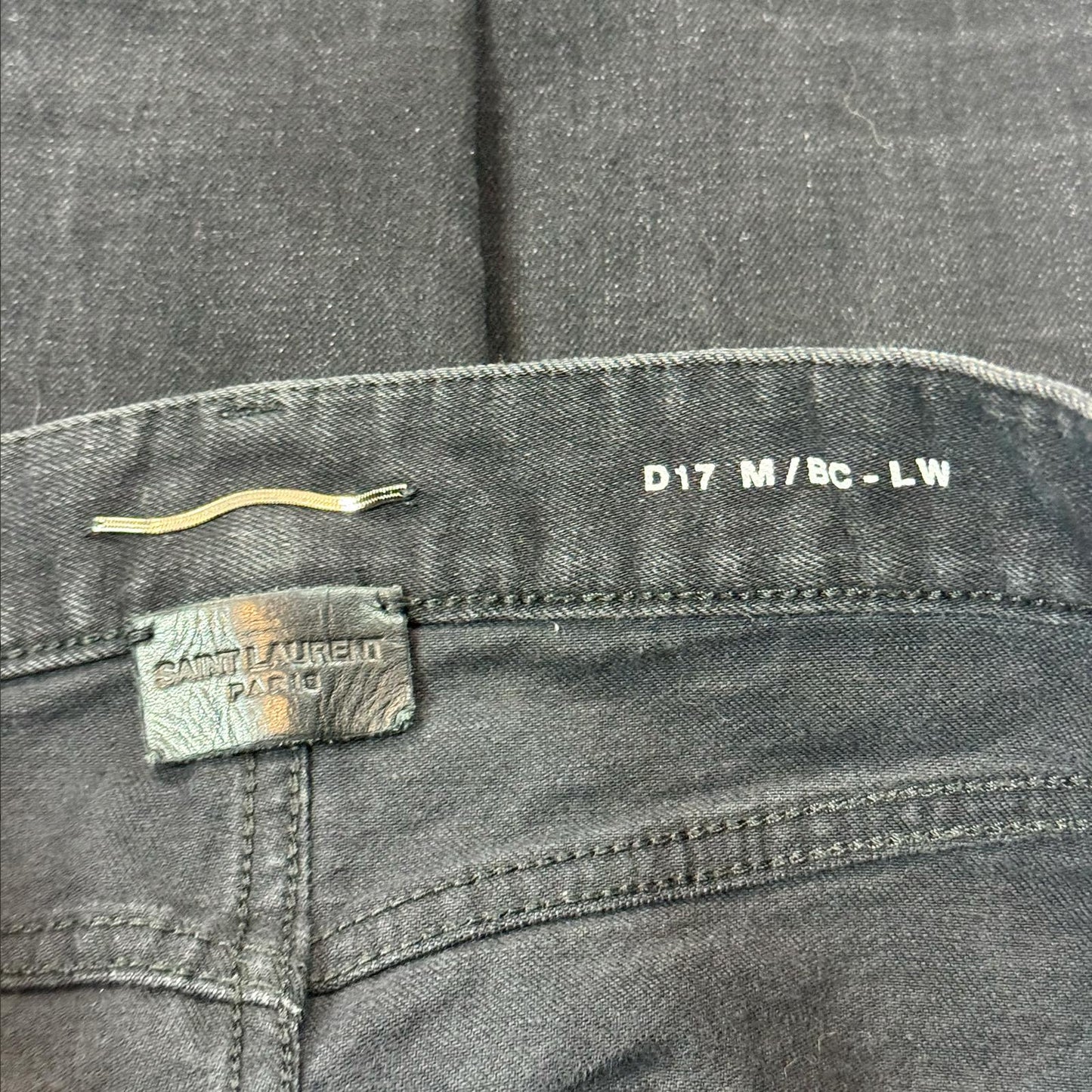 2018 Saint Laurent Paris D17 Bootcut Denim