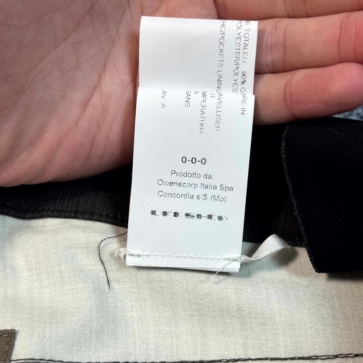 Rick Owens Sample Dark Dust Tyrone Bootcut Denim