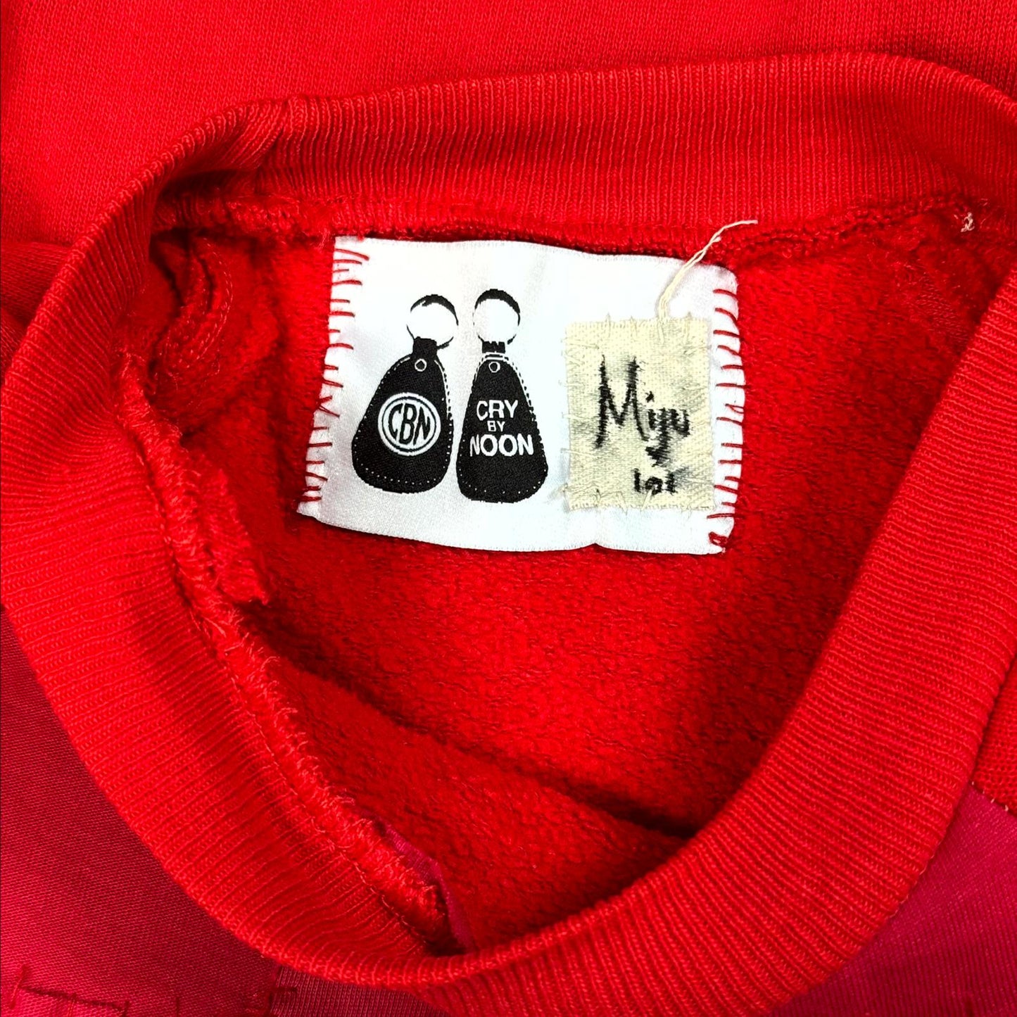 Miju Repairs x Noon ‘The Insane’ Patchwork Crewneck