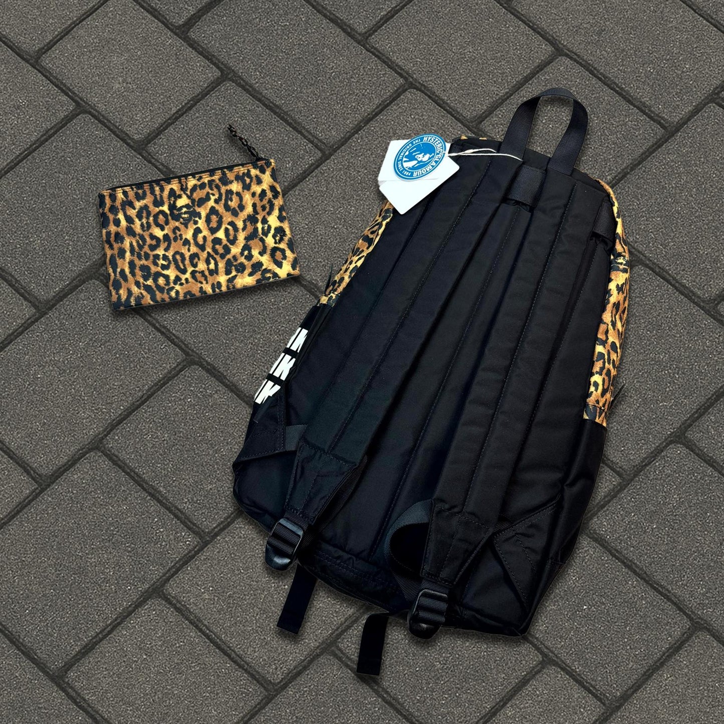 Hysteric Glamour Cheetah Print Backpack