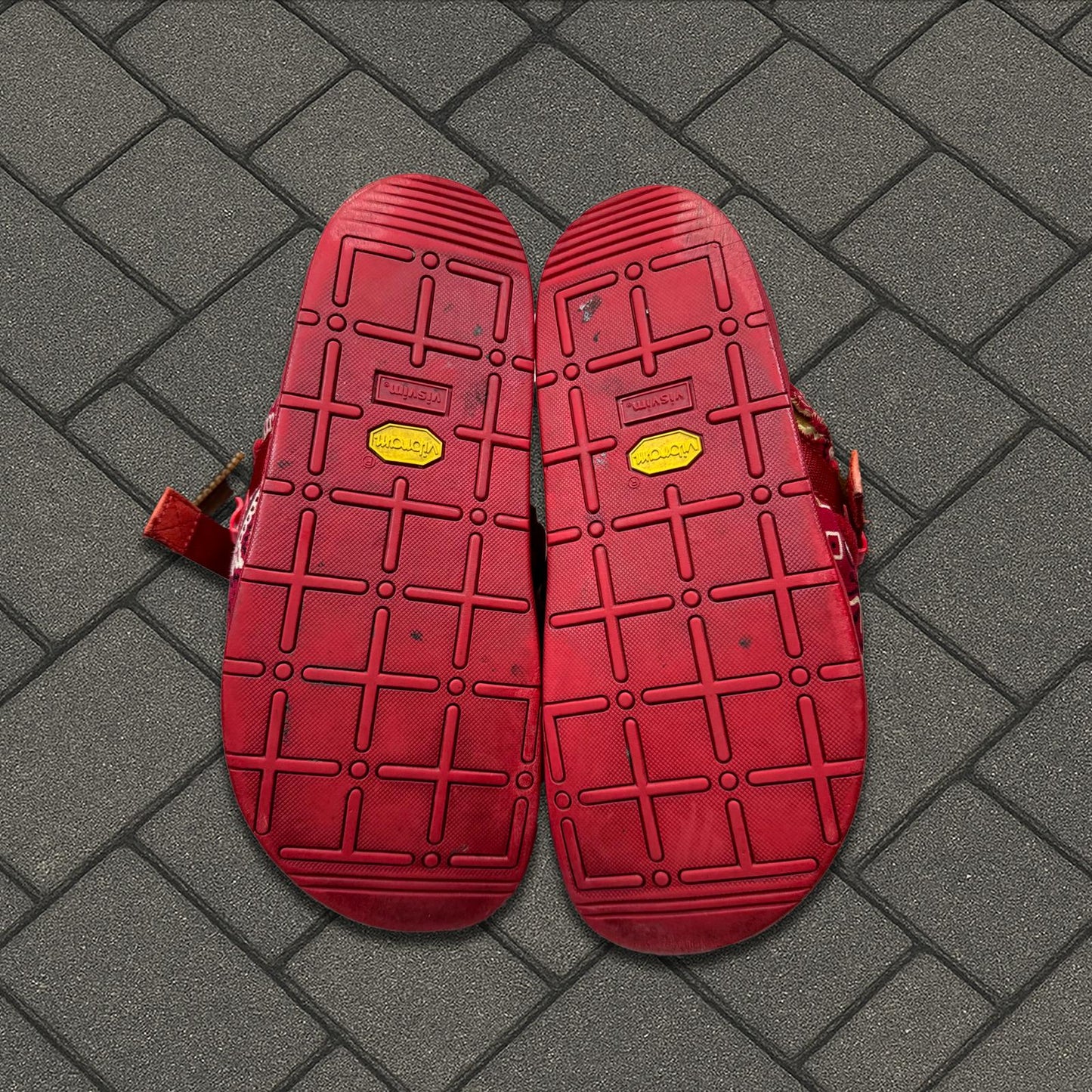 2013 Visvim Red Paisley Christo Sandal