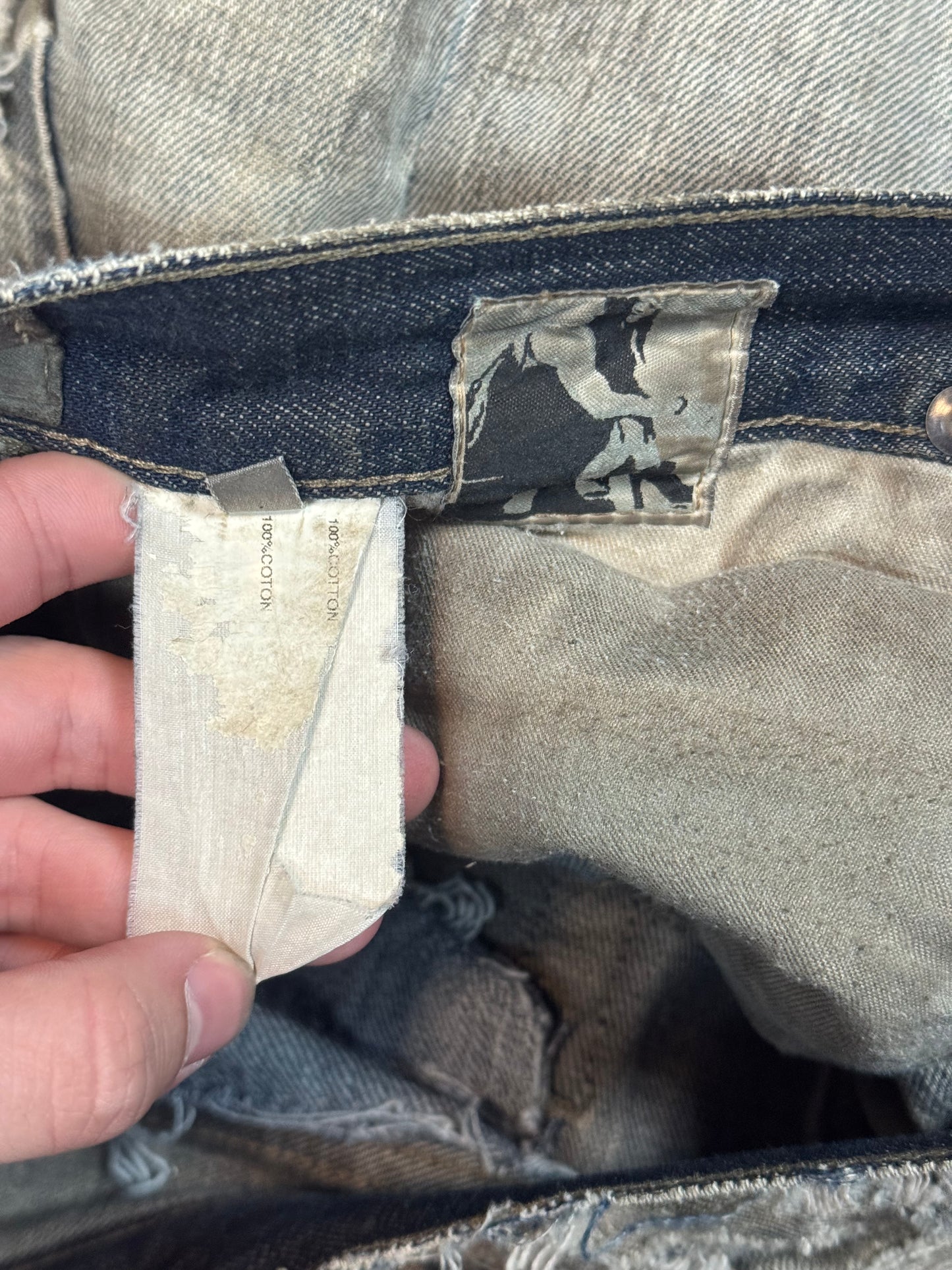 FW08 Rick Owens Dust Denim