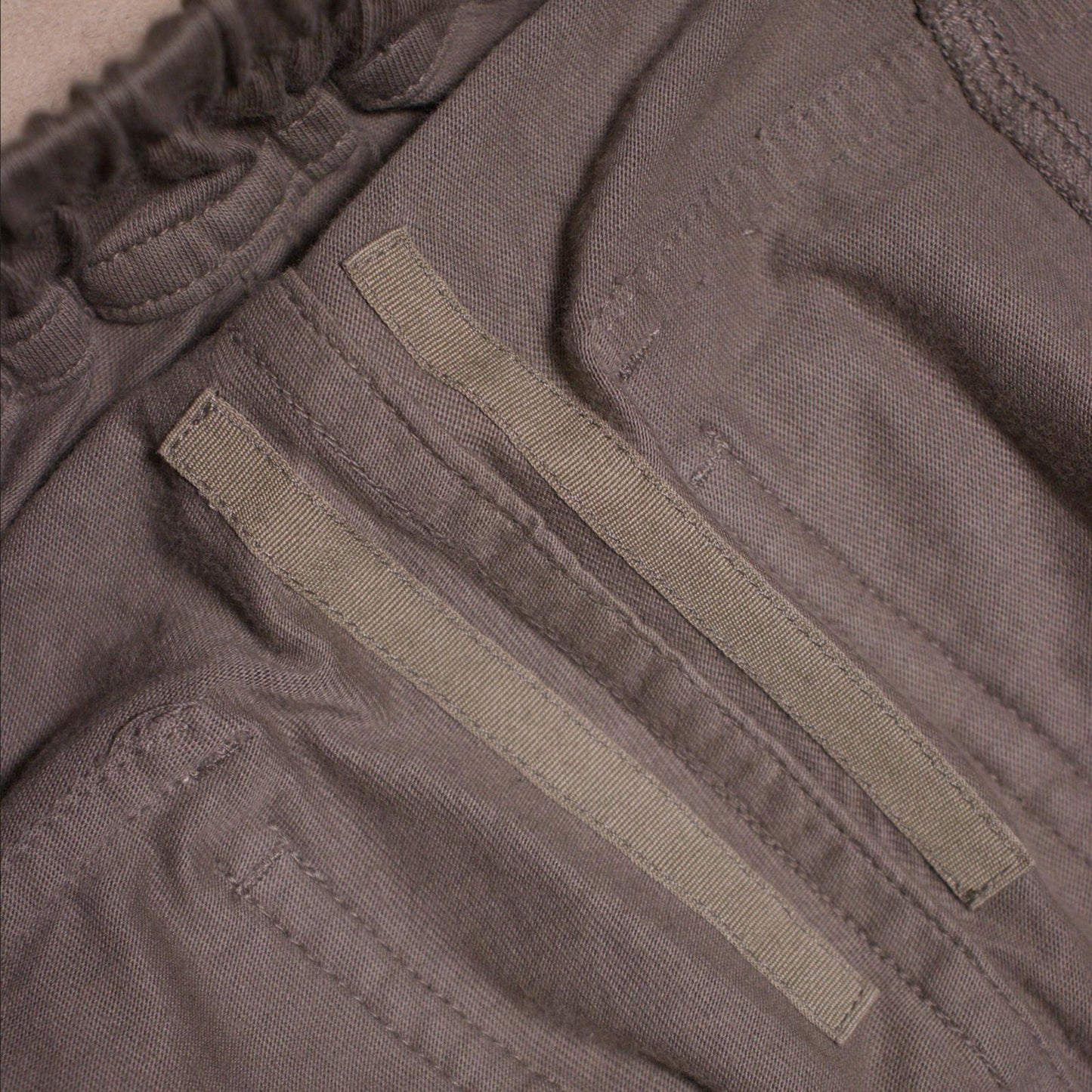 Rick Owens Brown Creatch Cargo Sweatpants