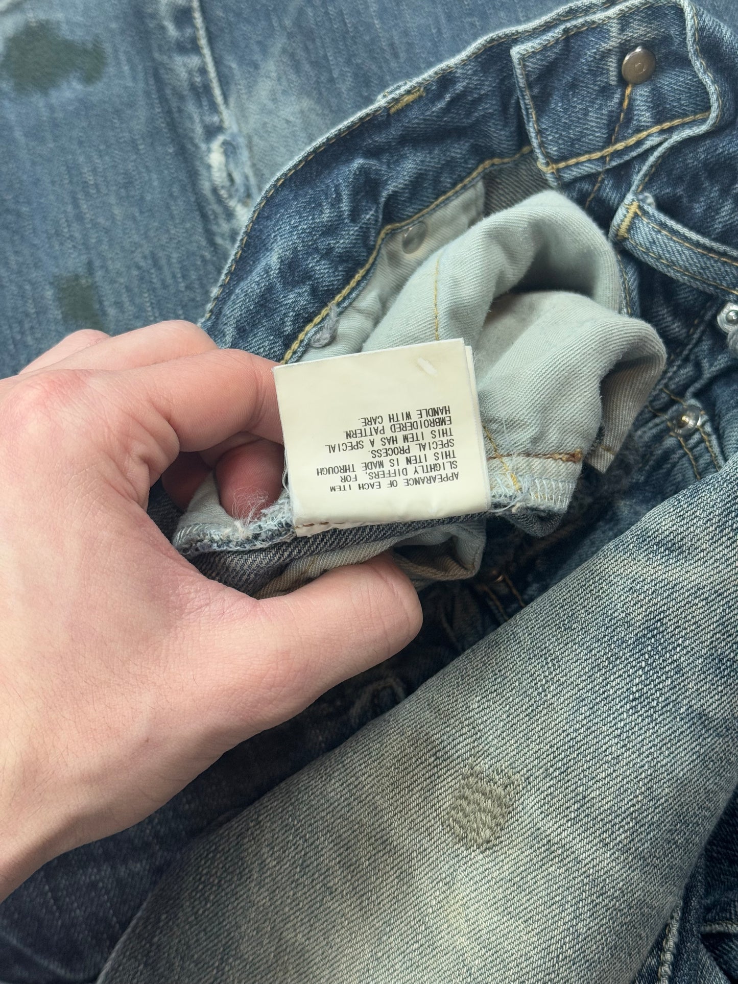 AW06 Undercover Bug Denim