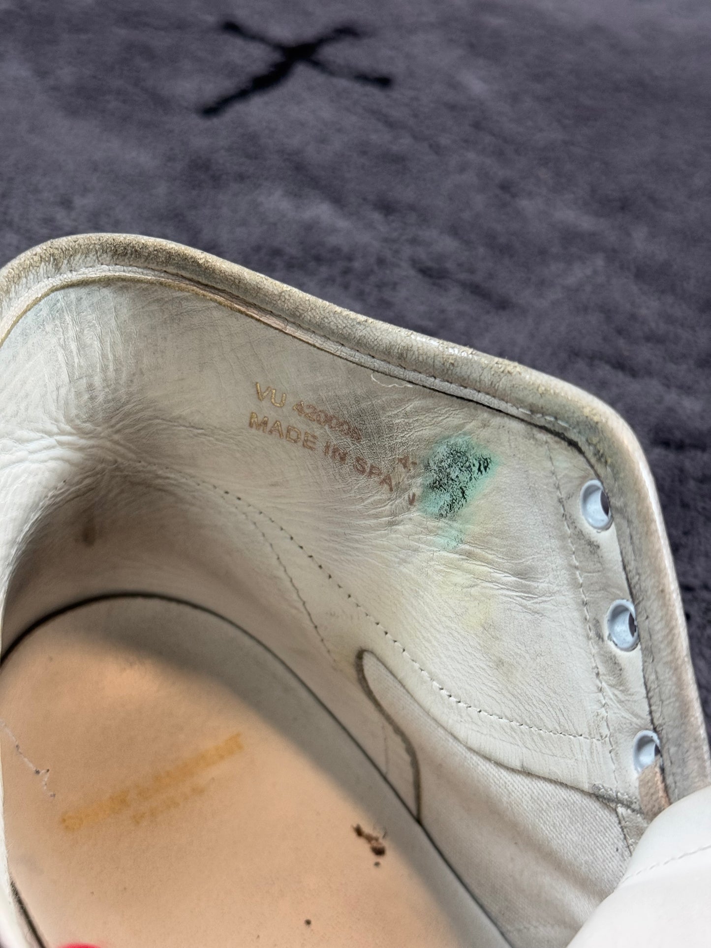 Saint Laurent Paris High Top Sneakers