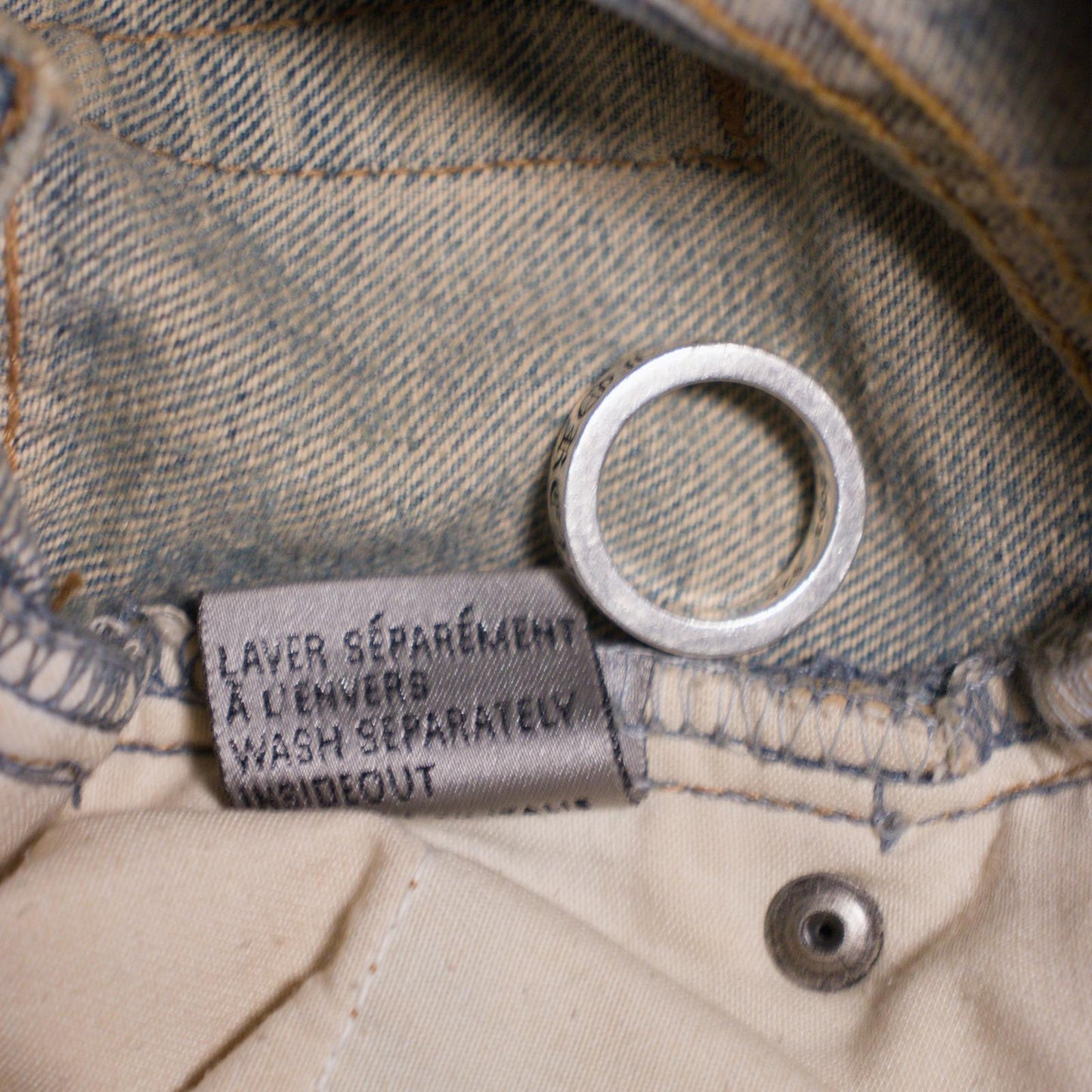 SS06 Dior Homme Crash Denim