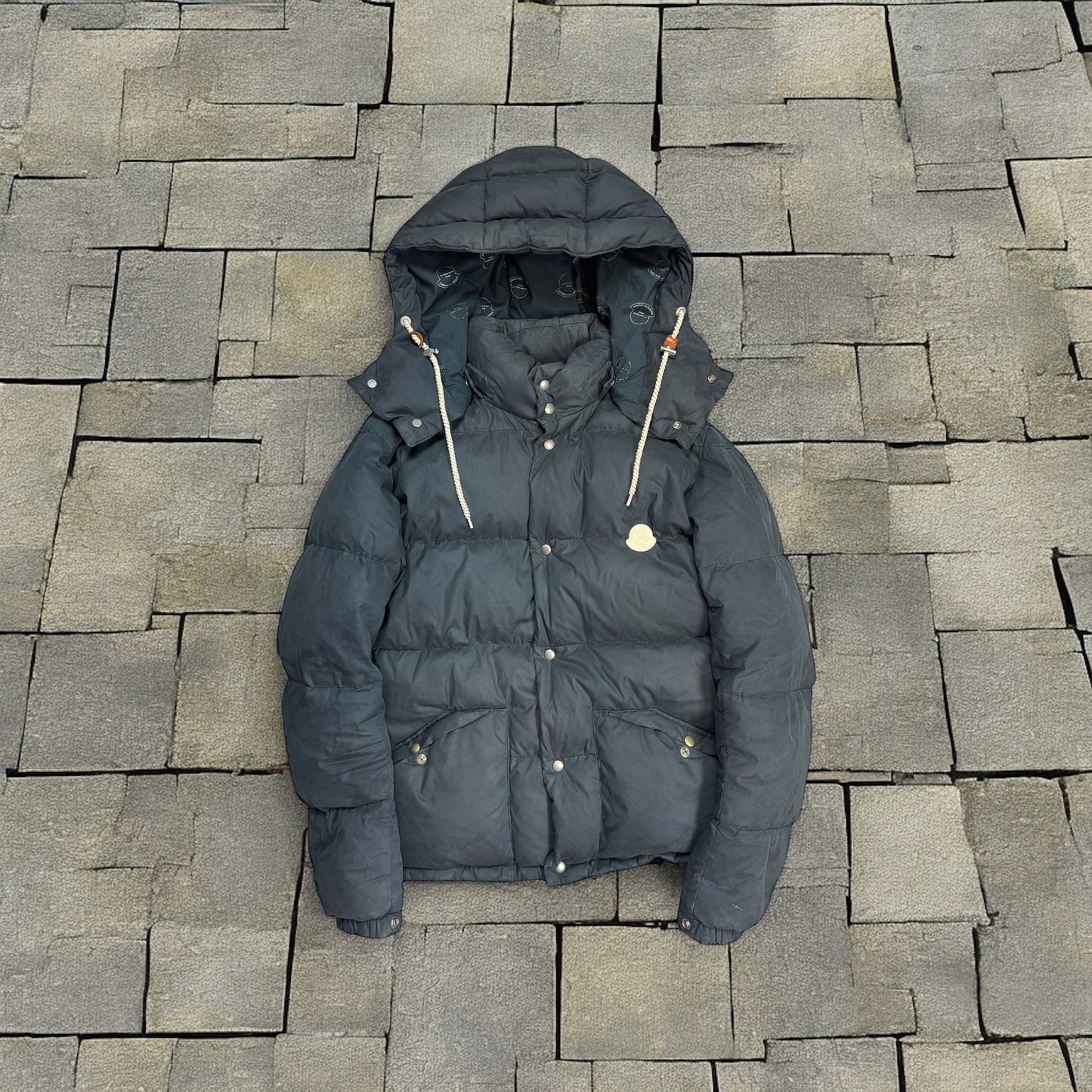 FW10 Visvim x Moncler Navy Borosiri Jacket