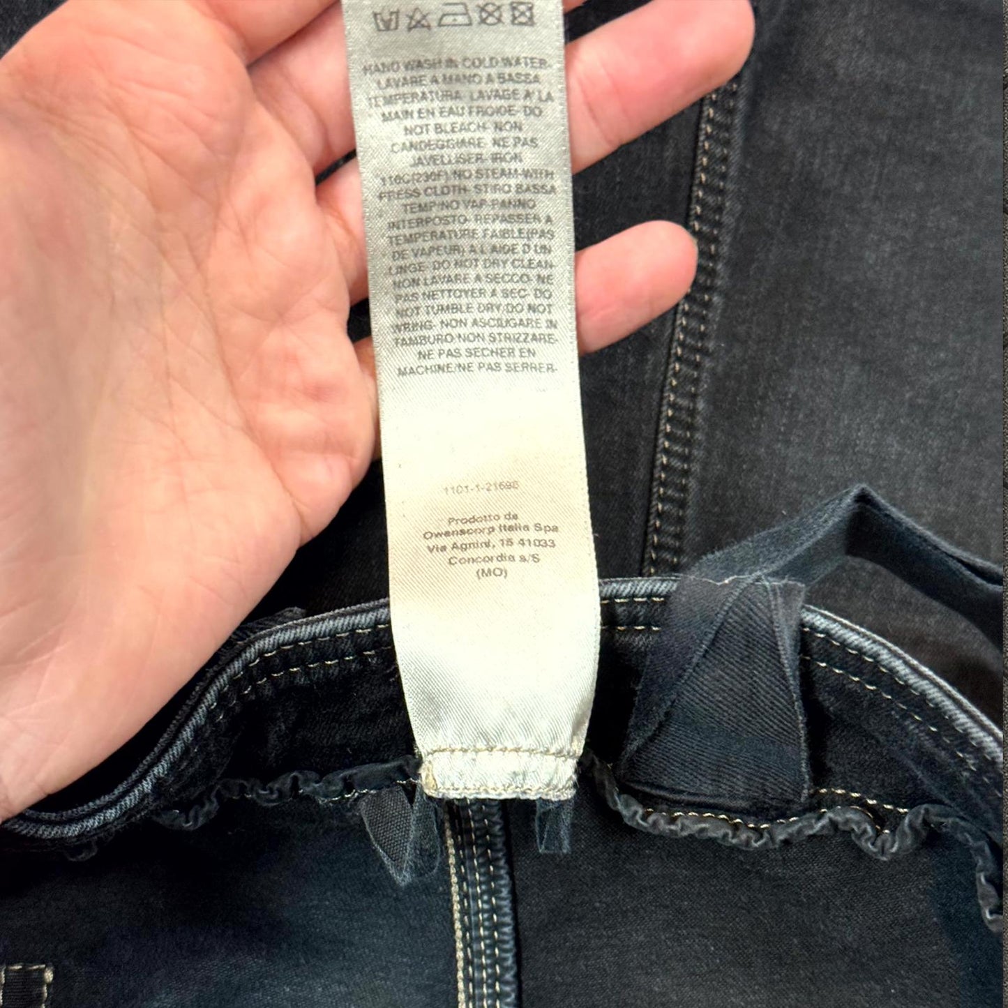 Rick Owens DRKSHDW Aircut Denim Shorts