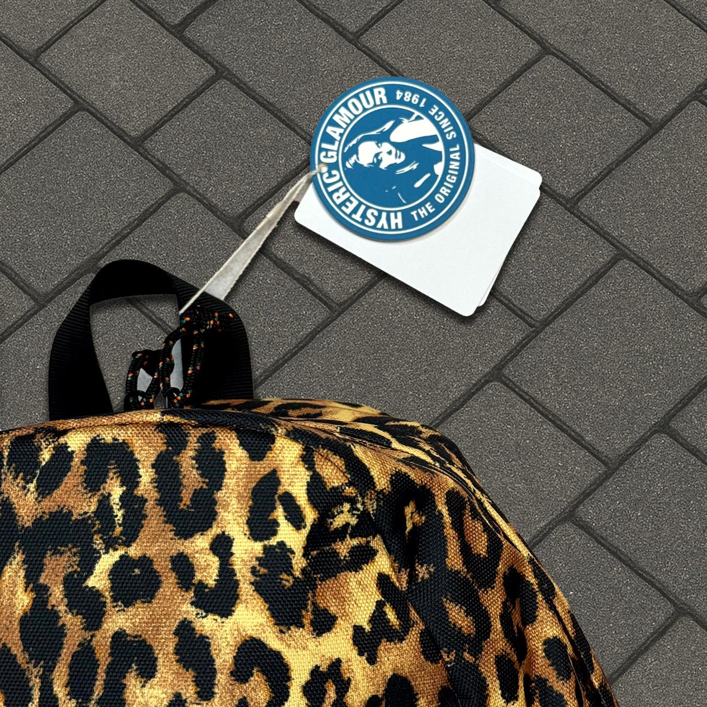 Hysteric Glamour Cheetah Print Backpack