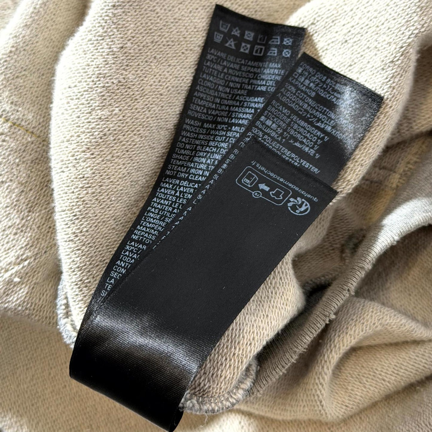 SS23 Balenciaga Grey Skater Zip Up Hoodie
