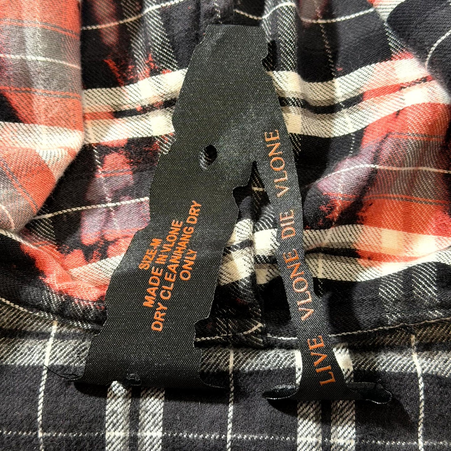 SS18 Vlone Bleach Flannel