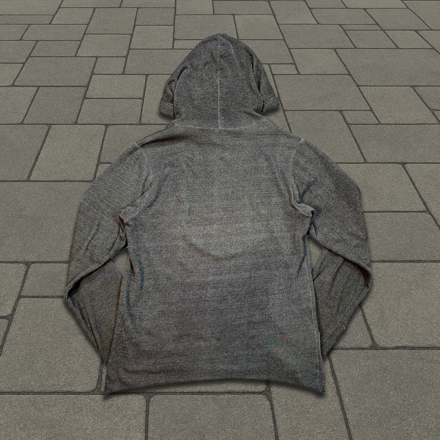 SS03 Raf Simons Grey Penelope Tree Hoodie