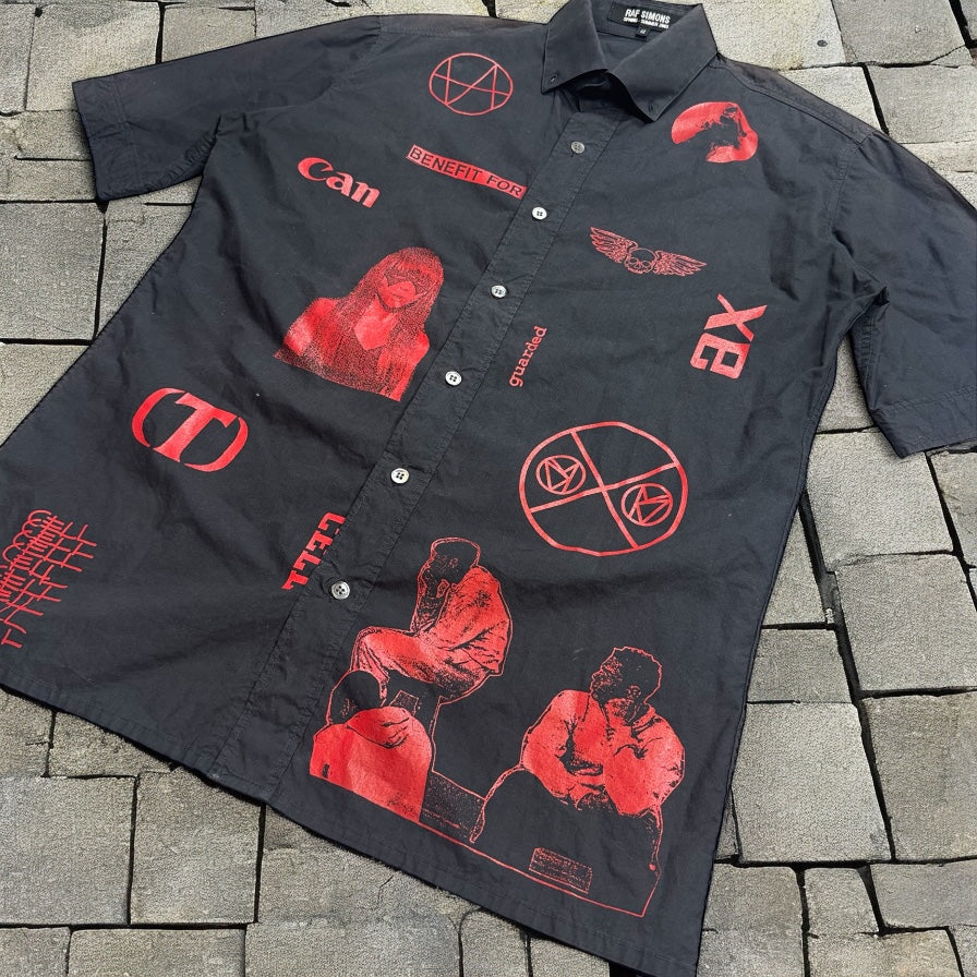 SS03 Raf Simons “Consumed” Cell Button Up