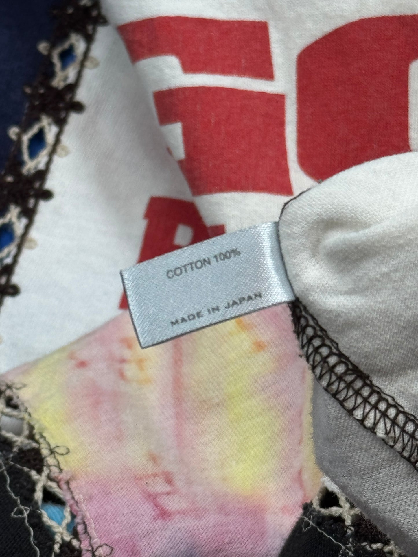 AW02 Number Nine “Superman” Patchwork Shirt