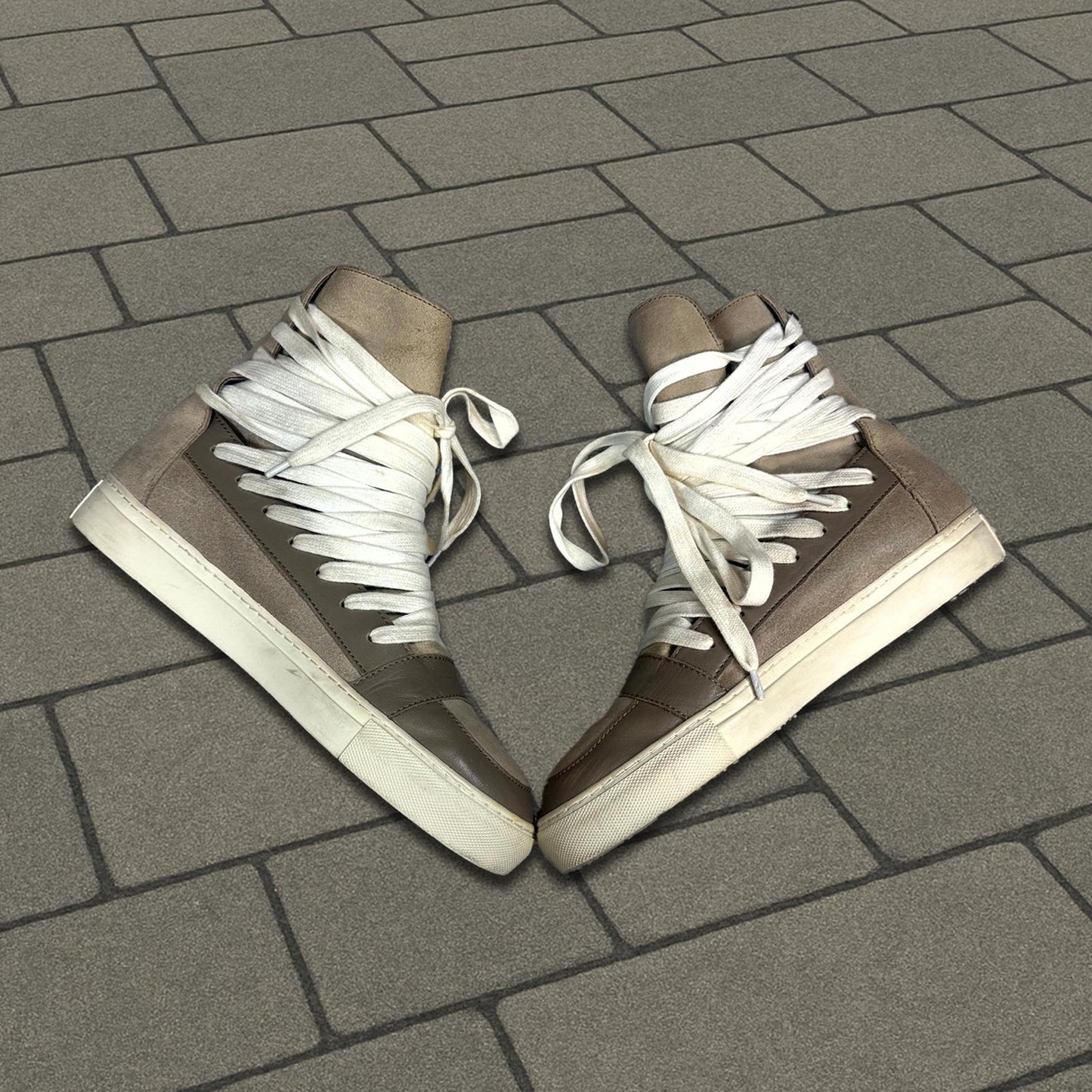 Kris Van Assche Multi Lace Hi Top Sneaker