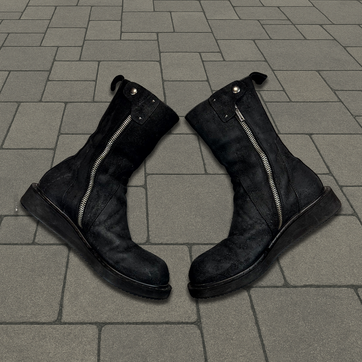 AW10 Rick Owens Blistered Creeper Boots