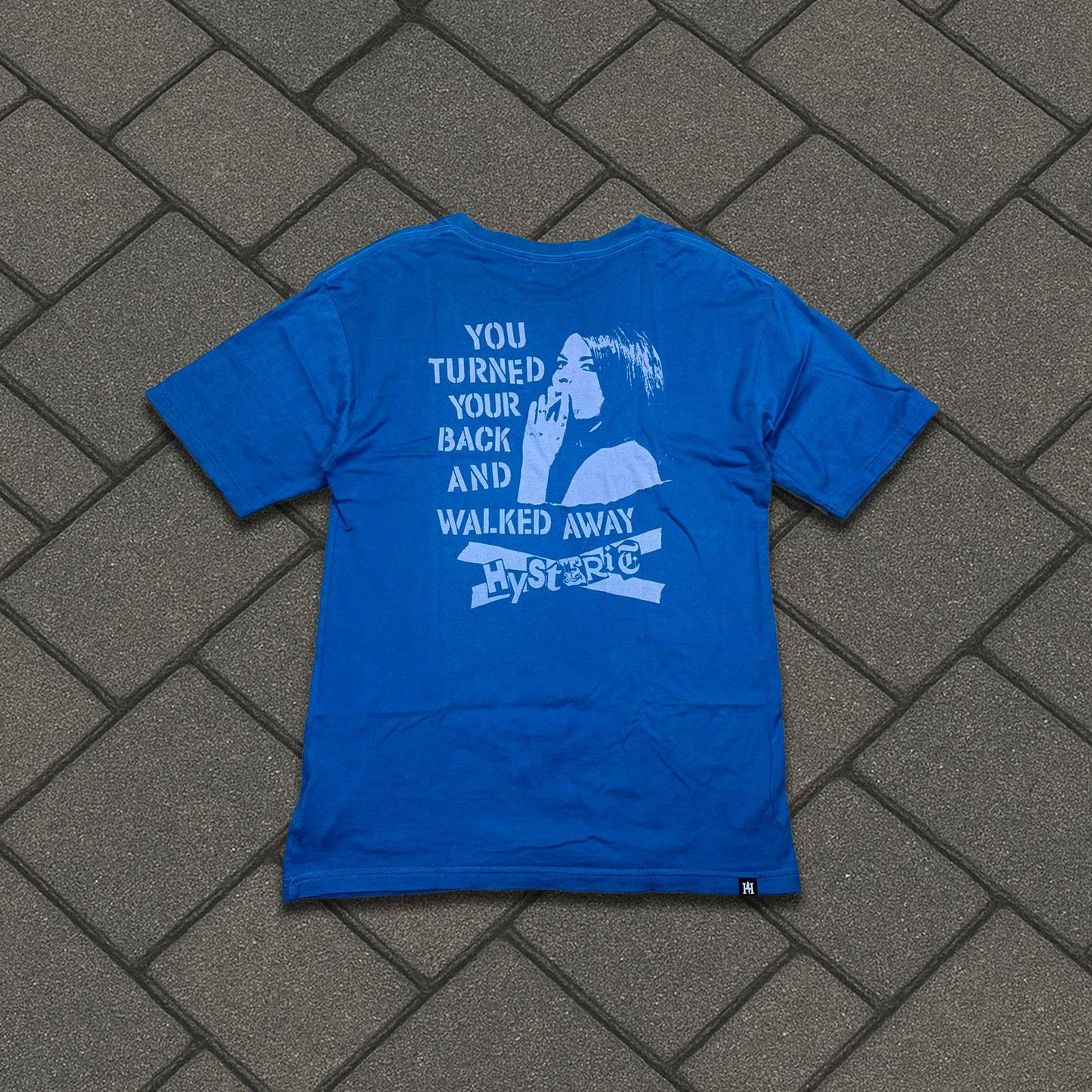 Hysteric Glamour Blue Walked Away Tee