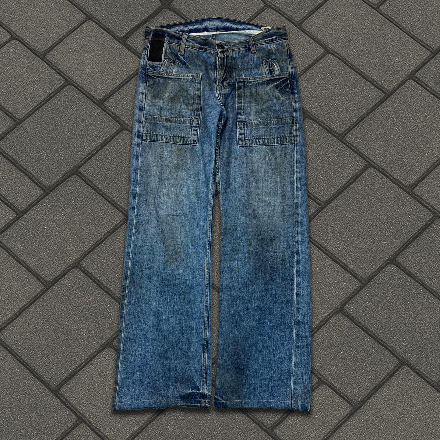 Rick Owens Mudwash Slab Denim