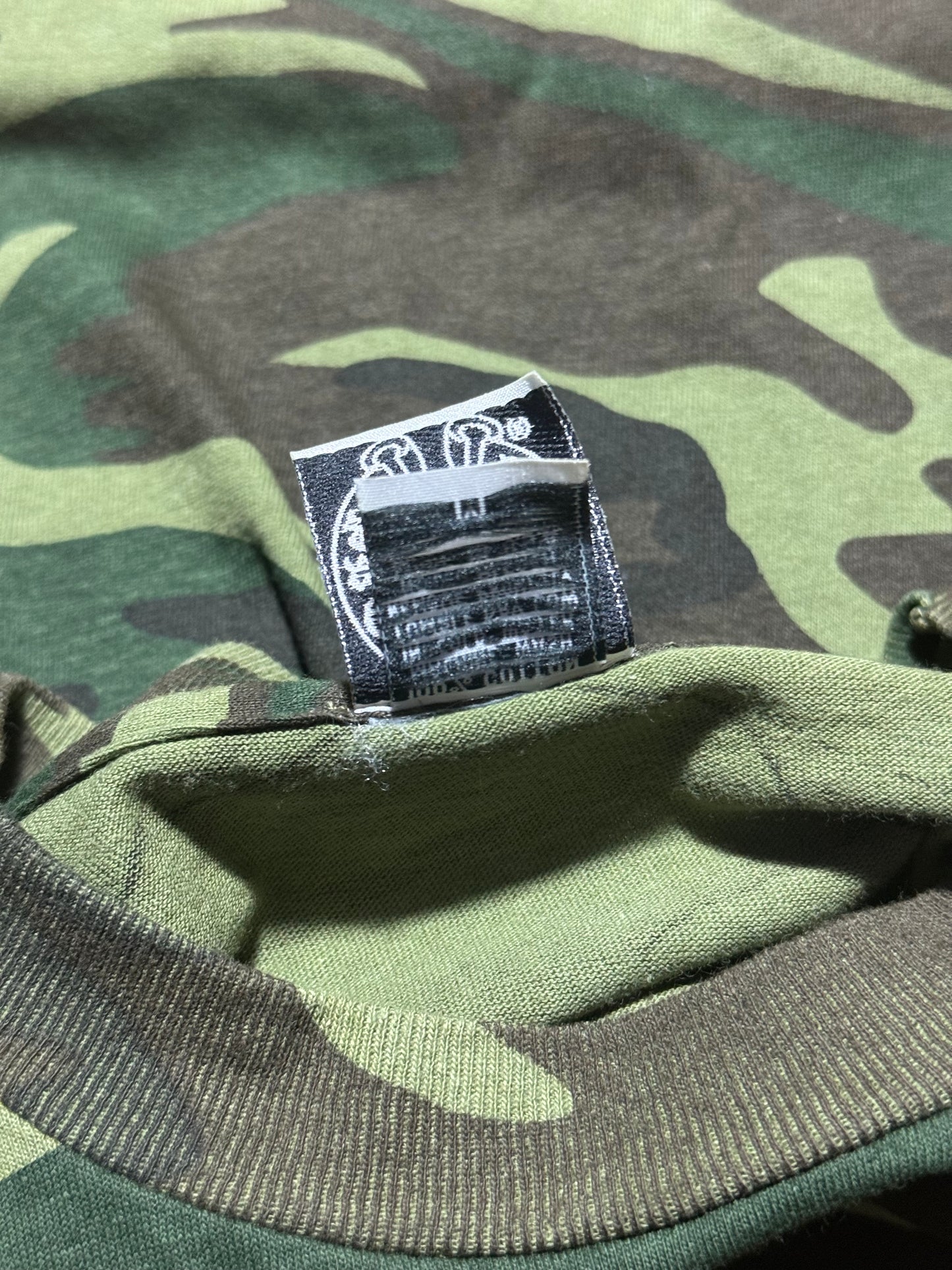 Chrome Hearts Vintage Camo “Fuck You” Tee