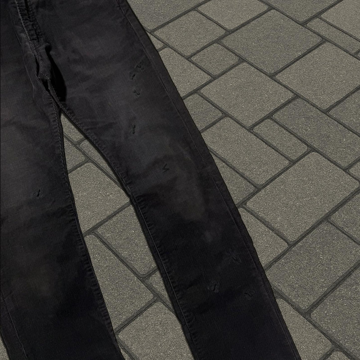 AW06 Undercover BBV Black Corduroy Bug Pants