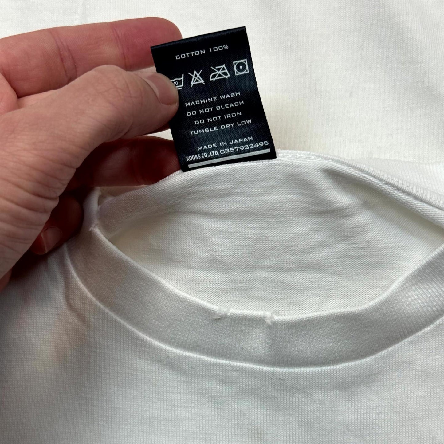 AW04 Number Nine Japan Exclusive War Tee