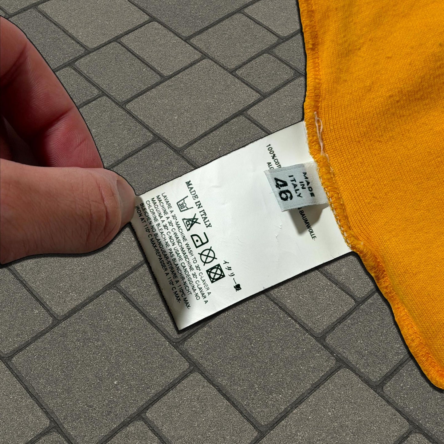 AW06 Maison Margiela Reversible ‘I Don’t Smoke’ Tee