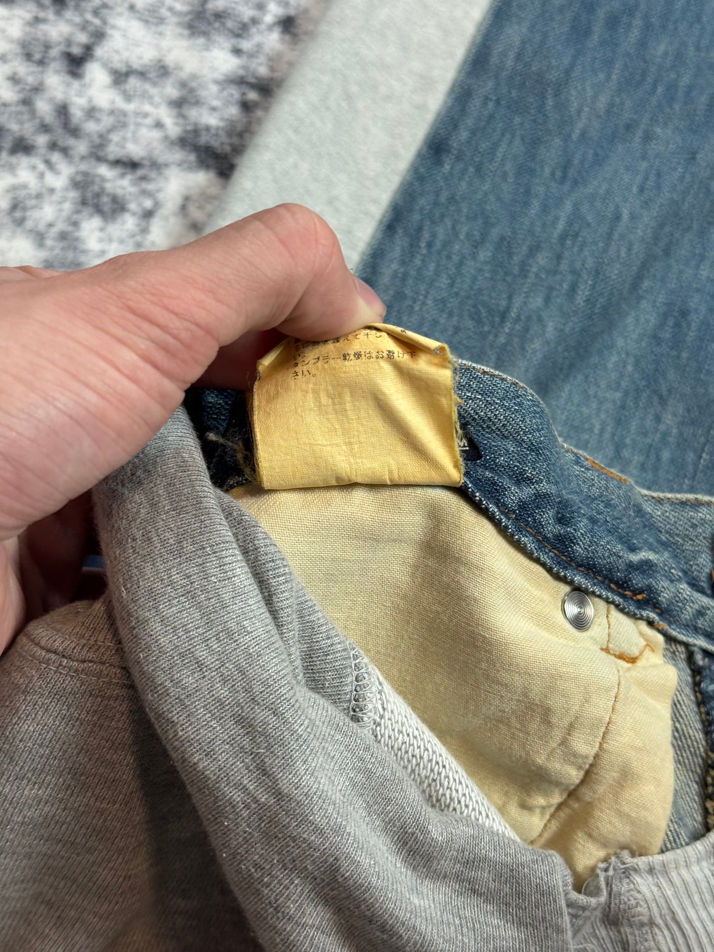 AW02 Undercover “Witches Cell Division” IMMADTOO Hybrid Denim