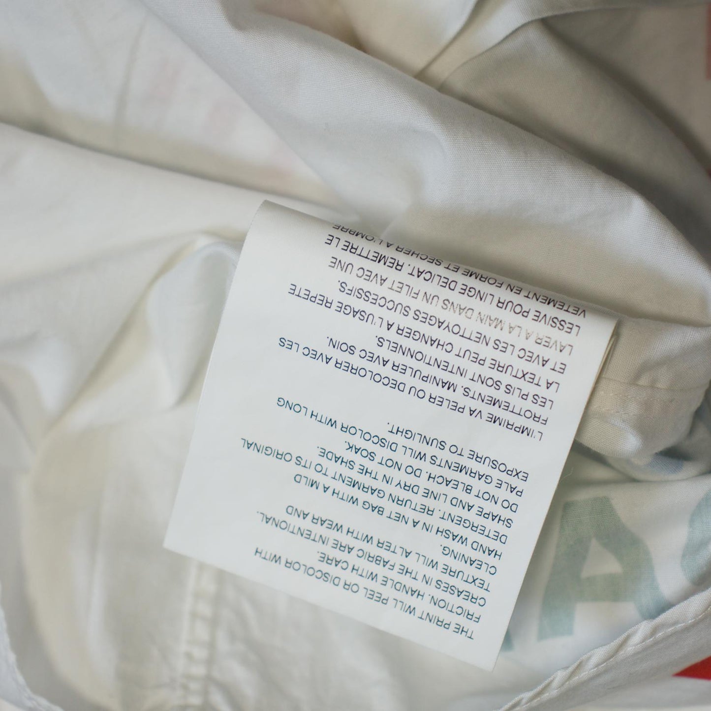 AD2001 Junya Watanabe Poem Button Up Tee