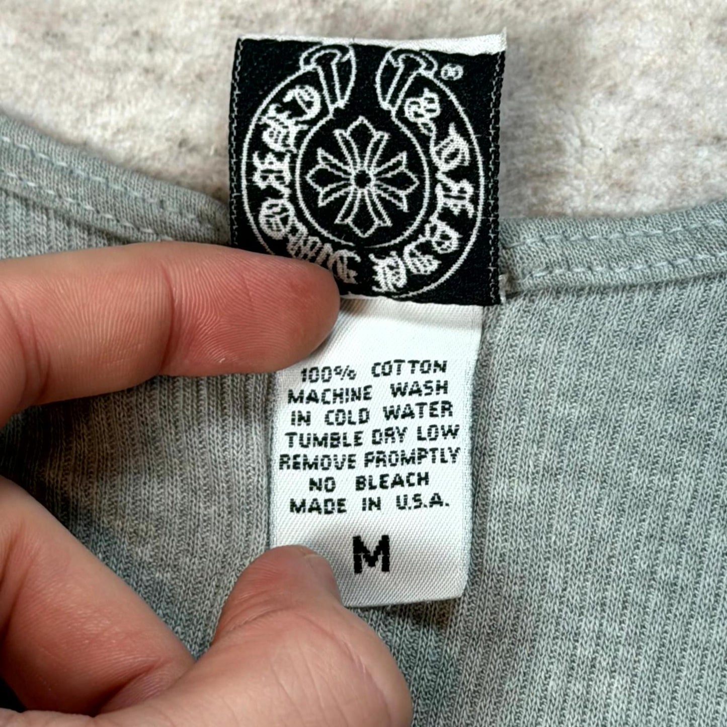 Chrome Hearts Grey Los Angeles Tank Top