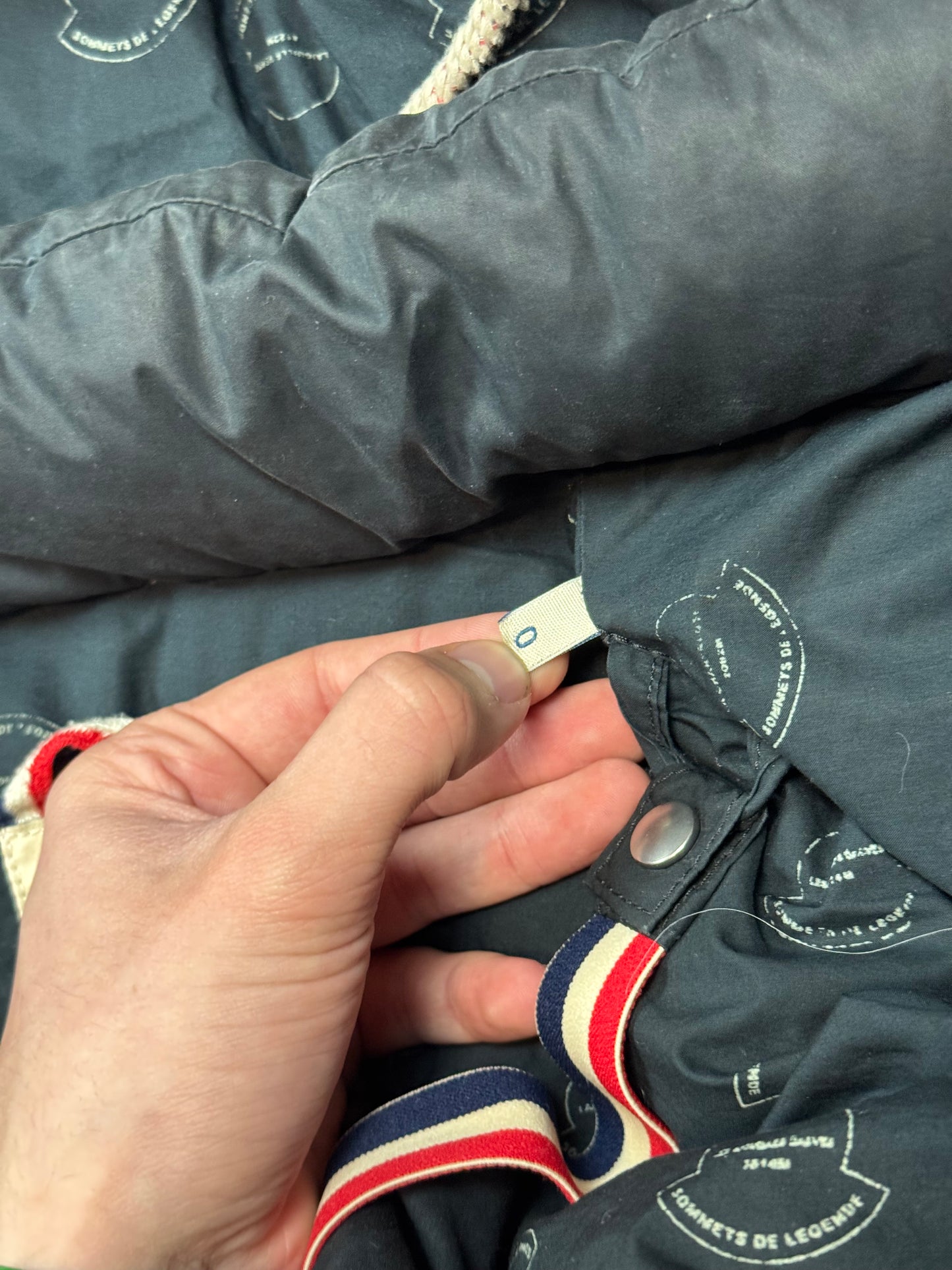 FW10 Visvim x Moncler Navy Borosiri Jacket