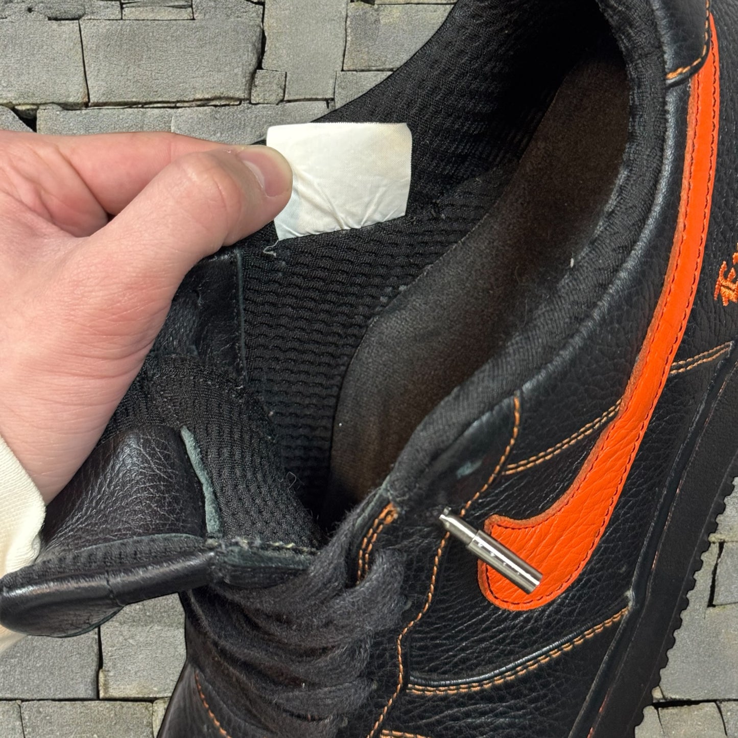 Vlone Orange Air Force 1