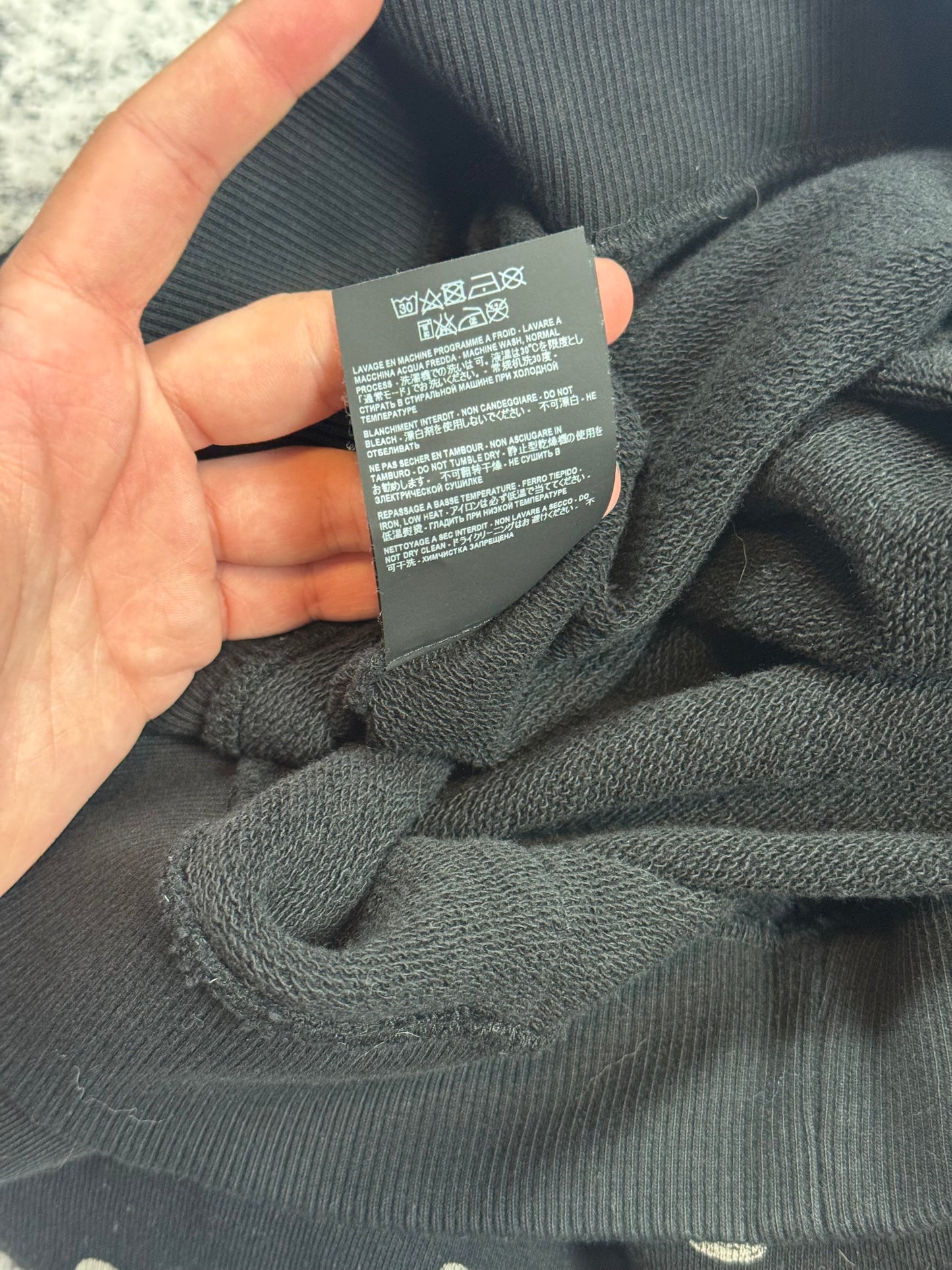 2018 Saint Laurent Paris Paisley Bandana Hoodie