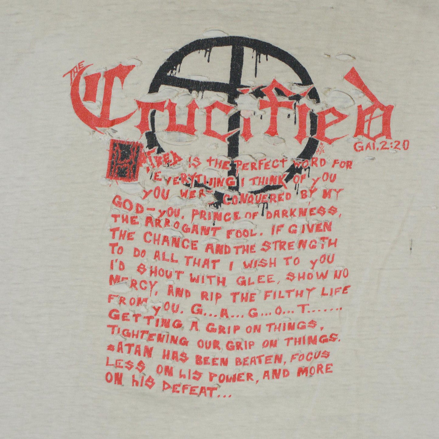 The Crucified Hanging Tee