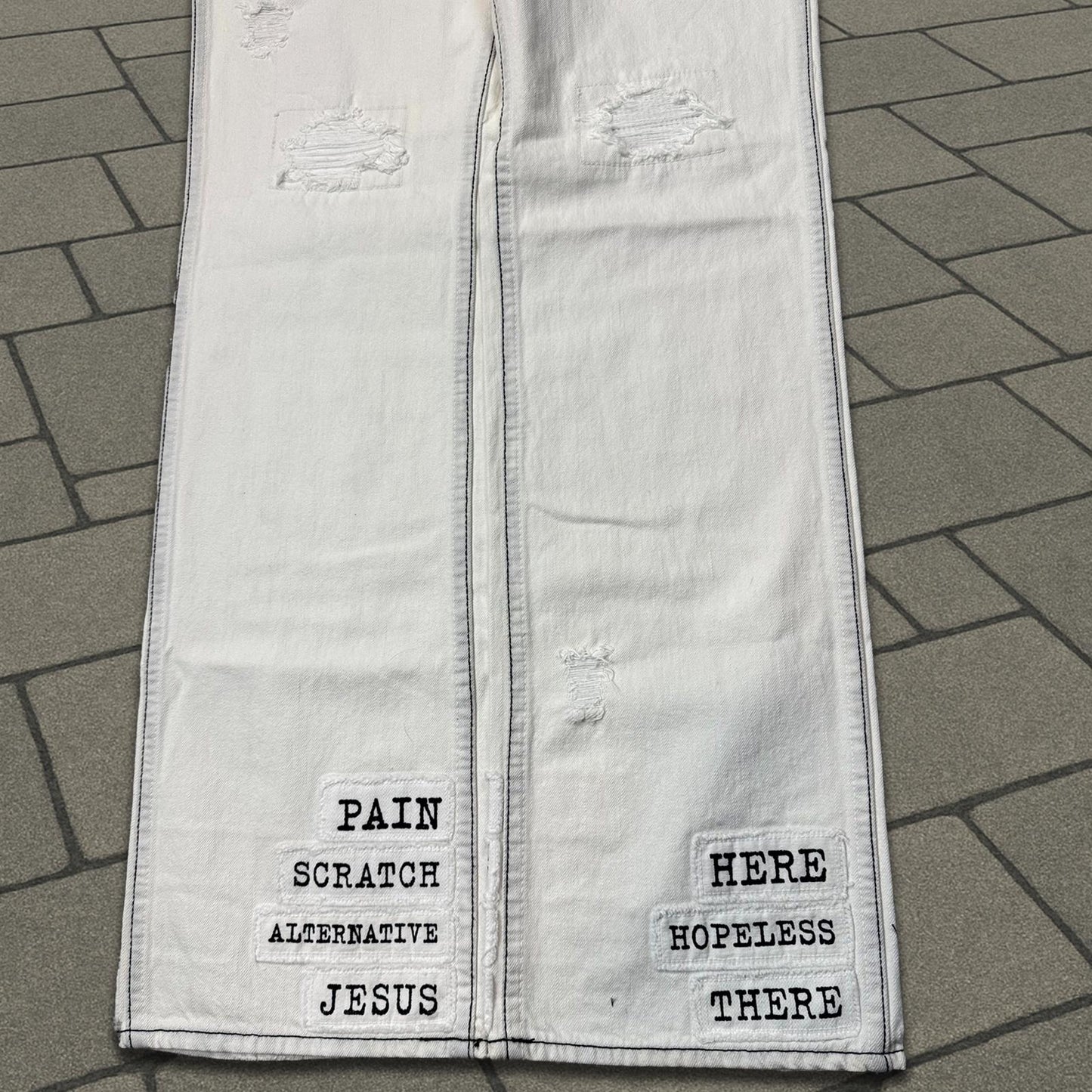 SS02 Number Nine ‘Modern Age’ Patchwork Denim