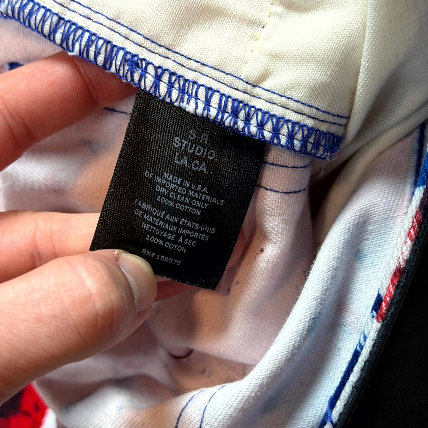 2019 Sterling Ruby Soto Denim