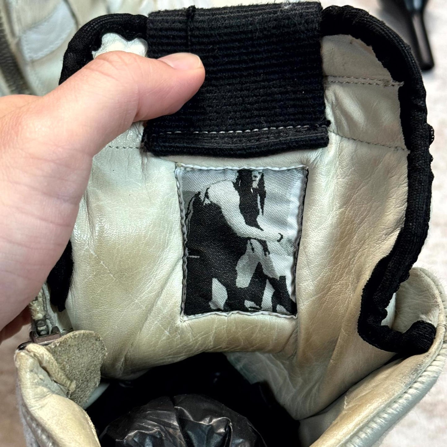 AW08 Rick Owens 1/40 Pony Hair Milk Dunks