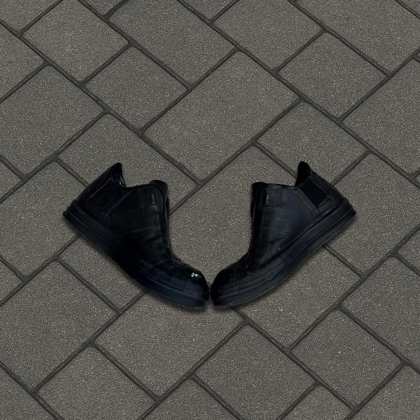 FW20 Rick Owens Performa Duct Tape Ramones