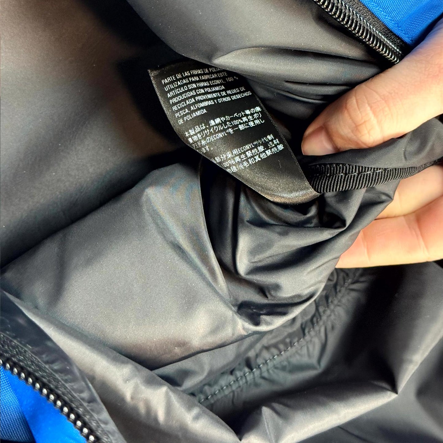 Balenciaga Adidas Trefoil Blue Canvas Duffel Bag