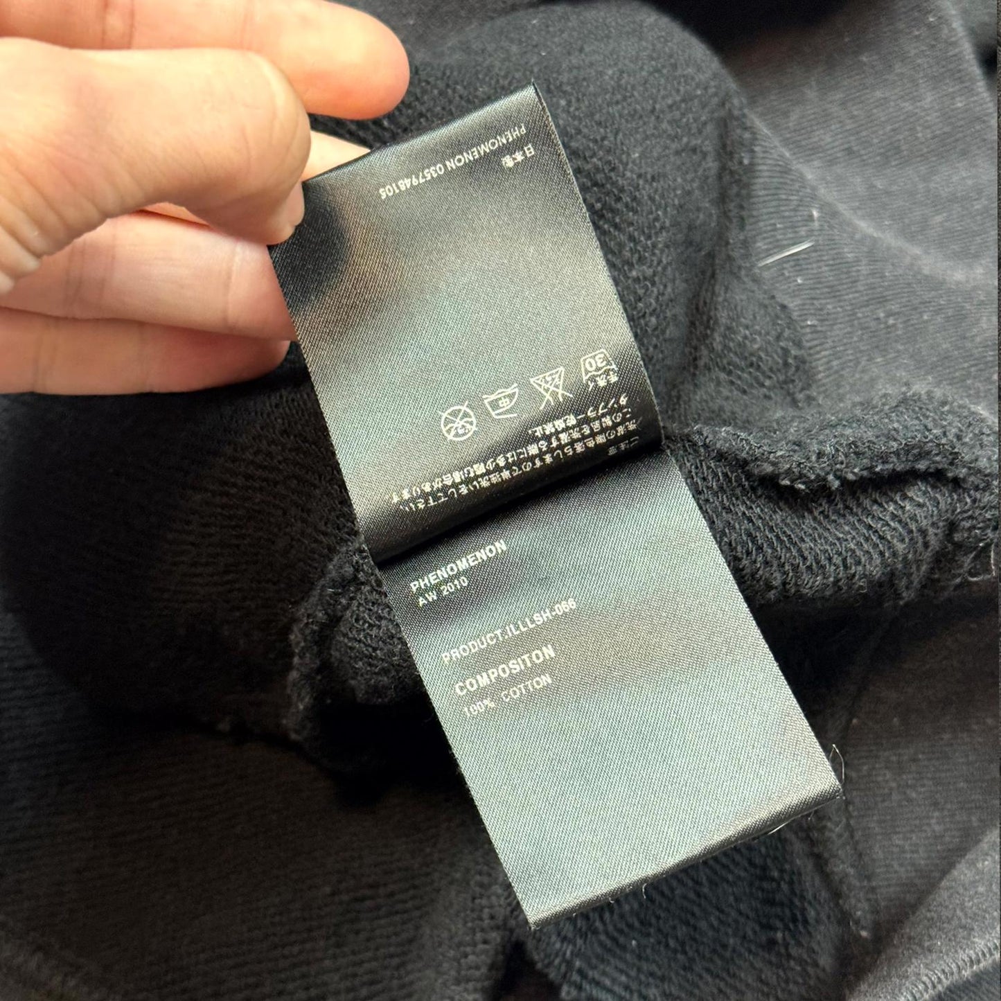 AW10 Phenomenon Black Knight Hoodie