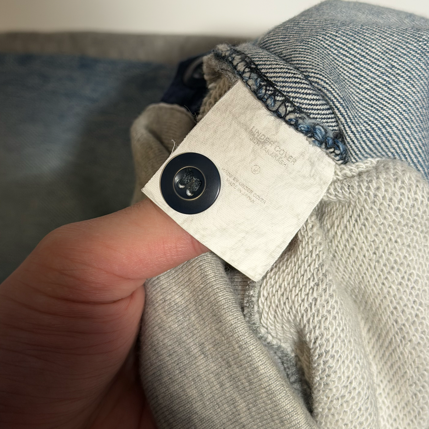 AW03 Undercover Paperdoll Hybrid Denim