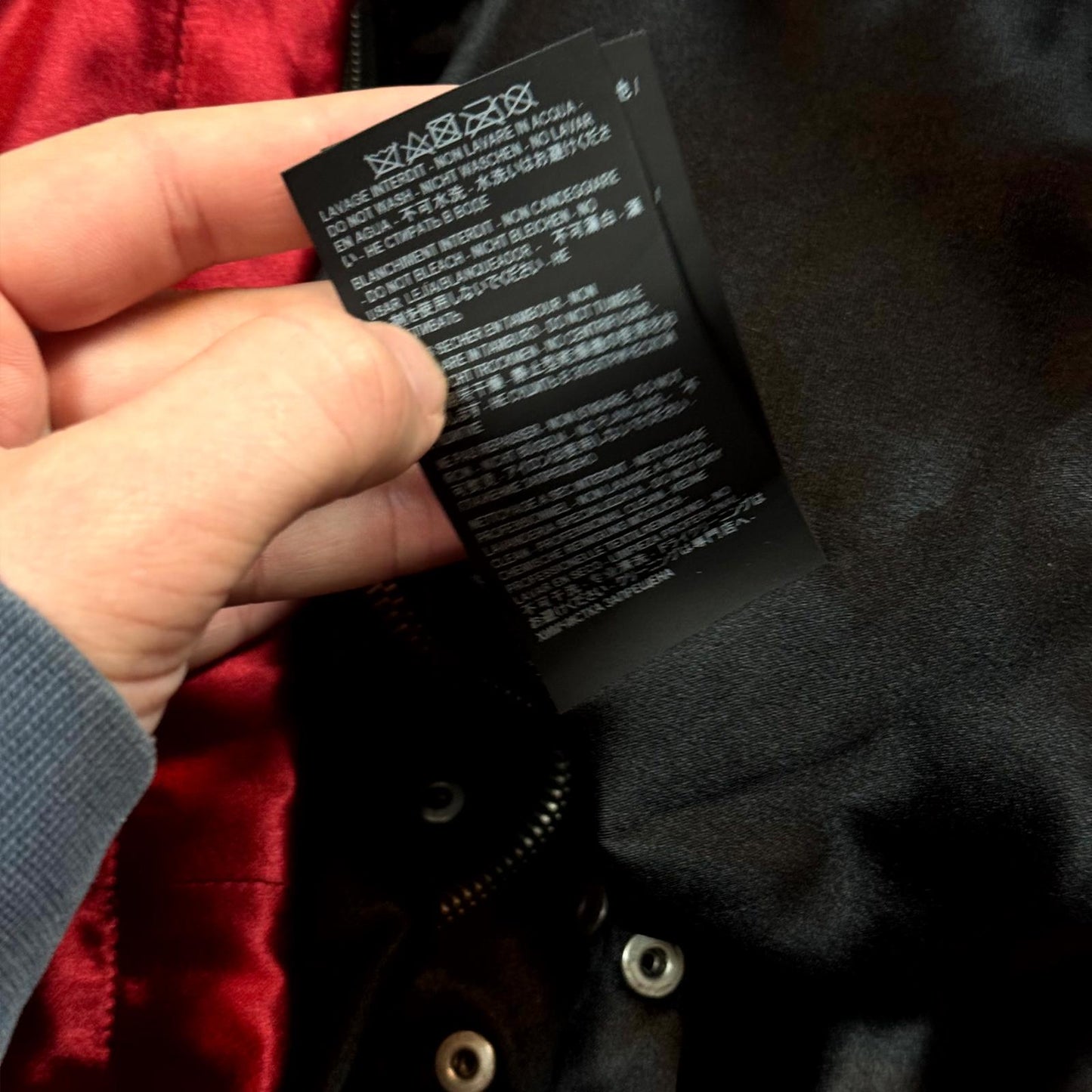 2019 Saint Laurent Paris Red Studded Silk Jacket