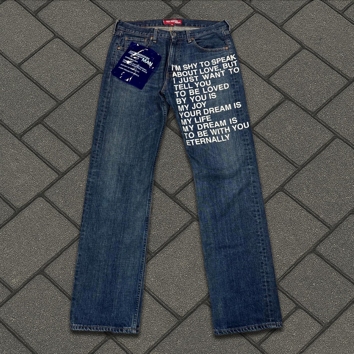 SS02 Junya Watanabe Poem Denim