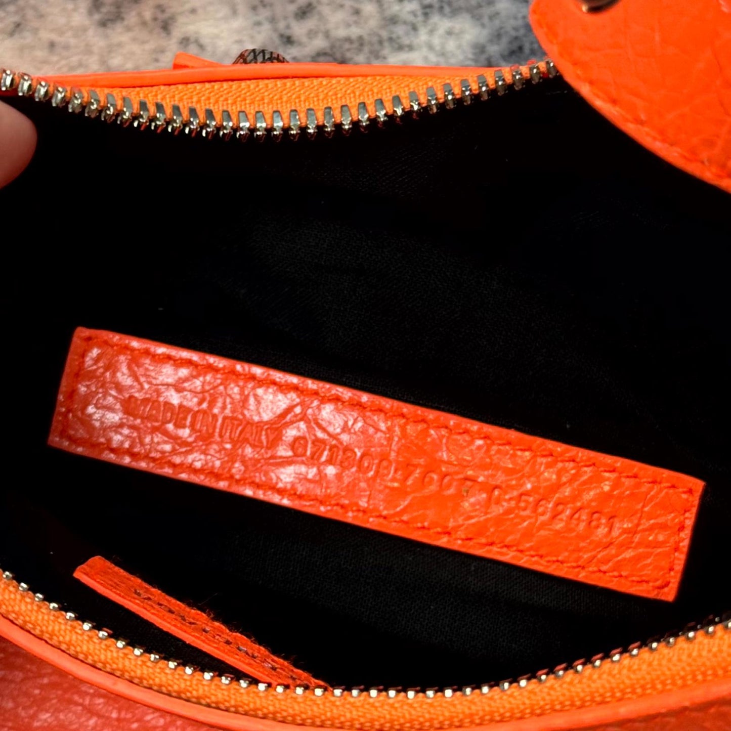 Balenciaga Neon Orange Le Cagole Handbag