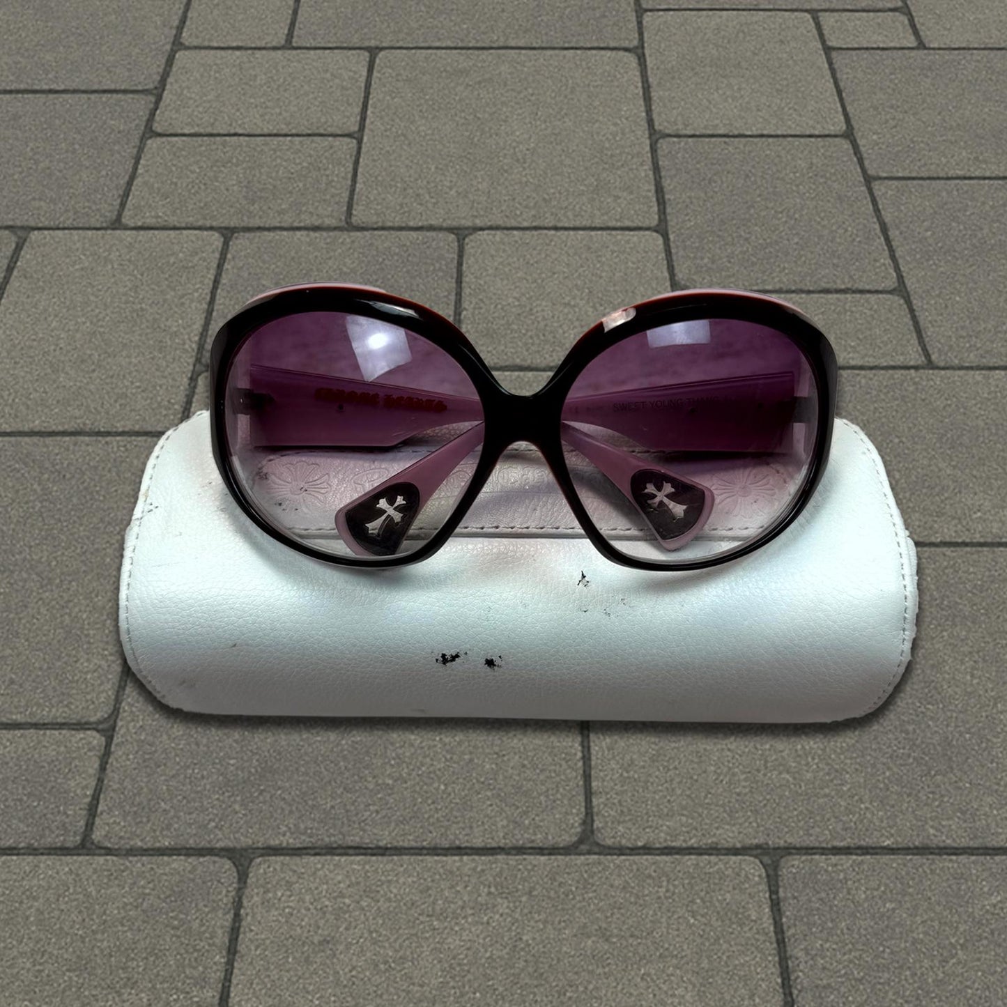 Chrome Hearts Purple Sweet Young Thang I Sunglasses